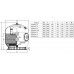 Фильтр K1400тд-1.0 для бассейна, шпул. навивки Д.1.4 м, 77м?/час