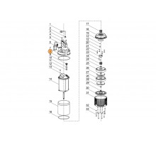 Прокладка-кольцо d144*3.1 крышки насоса QDX Mayer Schwimmbad LX F02010121