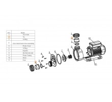 Втулка муфты d50 насоса  Mayer Schwimmbad LX A26170017