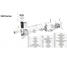 Корпус насоса SGE Mayer Schwimmbad LX A01080058