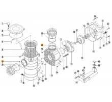 Прокладка-кольцо муфты насоса KA,KAP Kripsol RKA 240.A