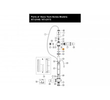 Прокладка-кольцо (d76xd6) корпуса установки ультрафиолетовой  NT-UV40-T/NT-UV75-T Emaux 111202472