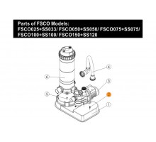 Болт М8х30 (AISI304)  платформы общей для фильтра картриджного СЕ и насоса SS Emaux 112192685
