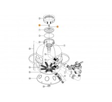 Винт-заглушка для спуска воздуха фильтра GRANADA GL Kripsol RVS 014.A/RBH0000.00R/RRFI1112.00R