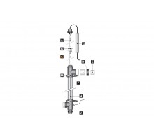 Чехол кварцевый установки ультрафиолетовой UV-C 15000  Van Erp International B.V.  E800910/QG018
