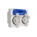 Автоматич. станция обр-ки воды pH-Redox 5 л/ч, 5 бар, PVDF/SC/FPM KemiDose Double SEKO KDPR5050A0H00