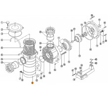 Корпус префильтра насоса KAP Kripsol RKA 090.A/RBH0014.00R//RPUM0009.00R