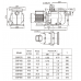 Насос для бассейна Mayer Schwimmbad LX SGP300T (2,2кВт 380B 30 м3/ч)