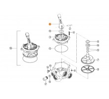Ручка переключения режимов 6-ти поз вентиля (1 1/2") Kripsol RVS 001.A/RMVA0001.00R