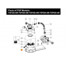 Платформа общая для бочки фильтра Emaux FSP400-4W- FSP650-4W (01111053)