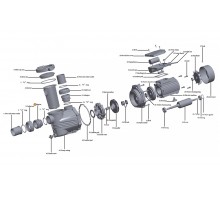 Адаптер муфты d50 насоса HFC 02 Happy Pump