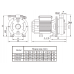 Насос нерж.ст. (0,37кВт 220B 4,8 м3/ч h 6,5м в.ст.) Mayer Schwimmbad LX DWK50