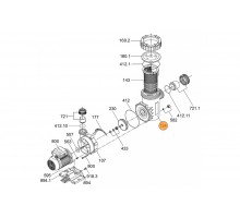 Корпус префильтра насоса  Aqua Maxi  Aquatechnix (2901.110.100/2901110110)