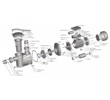 Прокладка-кольцо аппарата направления насоса HFC 03 Happy Pump