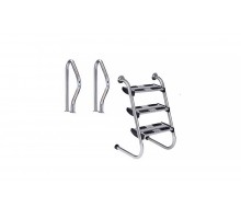 Лестница  с поручнями 4 ступени Flexinox AISI-316 EASY  ACCESS (87161022N)