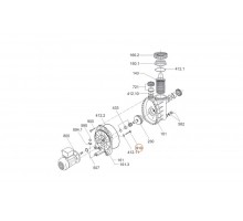 Винт крепления эл.двигателя к фланцу насоса Filterpump Badu MAGIC 8 Speck (2921.691.000)