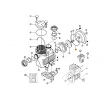 Прокладка крышки задней (фланца) насоса KS Kripsol RKS 160.A/RPUM0016.02R