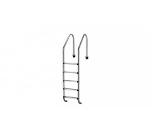 Лестница 5 ступеней (ш.б.) Mayer Schwimmbad STANDART SL-515  AISI-316