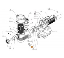 Рабочее колесо насоса UPH550 Emaux 420369027