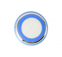 Прожектор накладной из нерж. стали рамка синяя (35Вт/12В) LED Cold white Tadpole JKD-YC300-SP