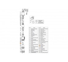 Гайка рабочего колеса насоса Mayer Schwimmbad LX J42010007