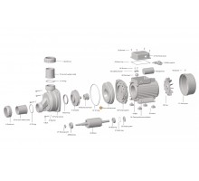 Крышка задняя насоса HSPA Happy Pump