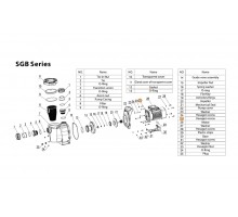 Болт M8*35 насоса SGB Mayer Schwimmbad LX J21020043