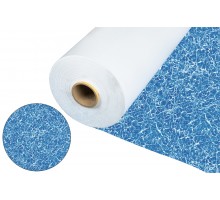 Пленка для отделки бассейнов голубой мрамор Light Blue Marble FXT010 2х25 (50 кв.м)