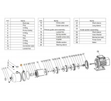 Хомут корпуса насоса CMF Mayer Schwimmbad LX A32010004