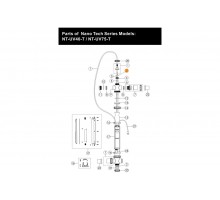 Прокладка-кольцо патрона УФ лампы установки ультрафиолетовой Emaux 111040015/02021111