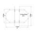 Бассейн Premium овал (6.1x3.6x1.3) Starmatrix SP613613BW ...