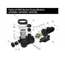 Прокладка-кольцо крышки префильтра насоса UPH/APS550/750 Emaux 111010040