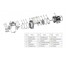 Сальник (компл.) насоса SCA Mayer Schwimmbad LX F01250029
