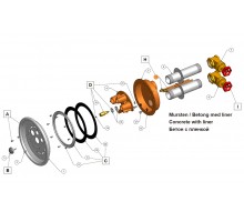 Цанга+труб.мед.д/подс.трубки кап и шлан.заб.возд.прот.Jet Swim 1200,2000 Pahlen122410/1224102/636019