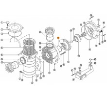 Прокладка-кольцо диффузора насоса KAN-1000, KAN-750  Kripsol RKN 110.A//RBH0012.04R