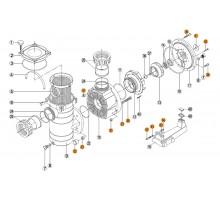 Комплект винтов насосов серии KAN Kripsol RPUM3942.05R