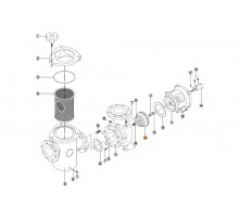 Крыльчатка бронзовая насоса KRF-550 Kripsol RKB 130.A/RPUM0013.35R