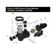 Муфта уплотнения крышки префильтра насоса UPH Emaux 420408561