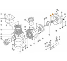 Сальник (из 2-х ч.) насоса KAN 1020/1270 н.о. RPUM1415.03R