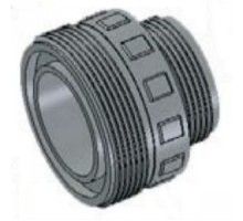 Адаптер муфты разъемной д. 50 с резьбой Coraplax 0338114051