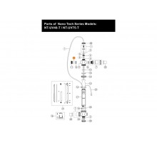 Прокладка-кольцо заглушки установки ультрафиолетовой Emaux 111142482/02020017