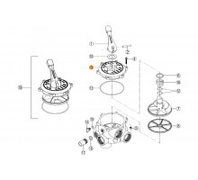 Крышка корпуса 6-ти позиционного вентиля (2") Kripsol RMVA0003.01R
