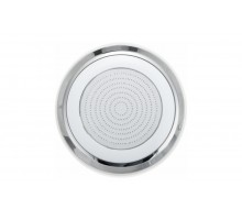 Прожектор накладной из нерж. стали рамка белая (35Вт/12В) LED RGB с пультом Tadpole JKD-YC300-SWP