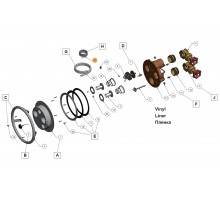 Трубка капиллярная для пневмоуправления противотоком L-1,5м JET-SWIM Pahlen (122404/636018)