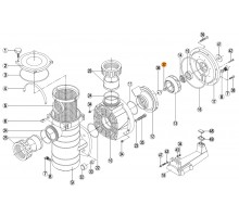 Прокладка-кольцо винта крепления крыльчатки к валу насосов КА/KAP Kripsol RKА 9370.A
