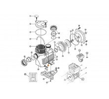 Гайка болта крышки префильтра насоса OK,NK,KS,KAP Kripsol RKS 060.A/RBH0001.02R