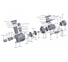 Шайба М10 гайки рабочего колеса насоса HFC 02 AISI-304 Happy Pump