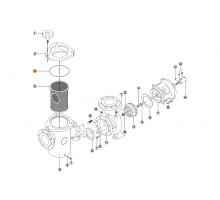 Прокладка-кольцо крышки префильтра насоса KRF/KRB Kripsol RKR 030.A/RPUM0003.08R