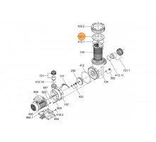 Крышка префильтра насоса Aqua Maxi  Aquatechnix (2901.116.010)