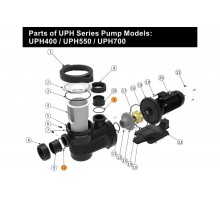 Прокладка-кольцо муфты d90 насоса UPH Emaux 111002561/02010221